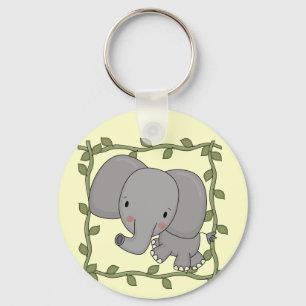Baby Elephant Tshirts and Gifts Keychain