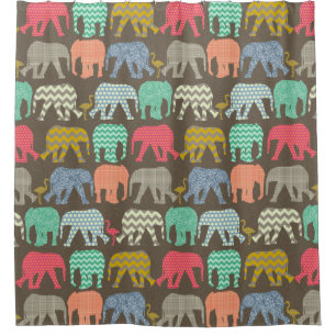 baby elephants and flamingos dark