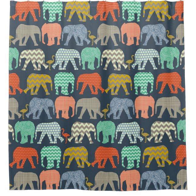 baby elephants and flamingos Sienna (Front)