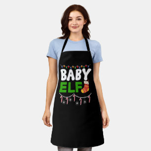 Baby Elf Christmas Holiday Design-84608 Apron
