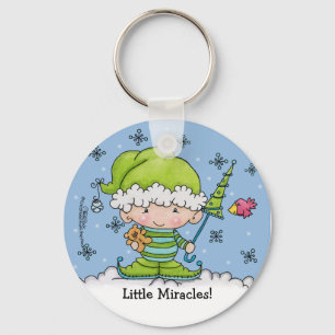 Baby Elf –Personalized !st Christmas Keychain