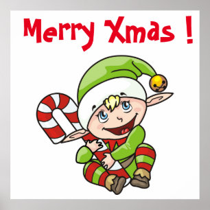 BABY ELF POSTER