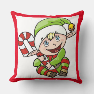 BABY ELF THROW PILLOW