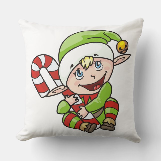 BABY ELF THROW PILLOW (Front)