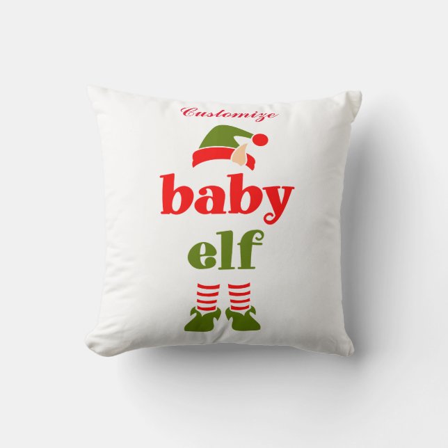 Baby Elf Thunder_Cove  Throw Pillow (Front)