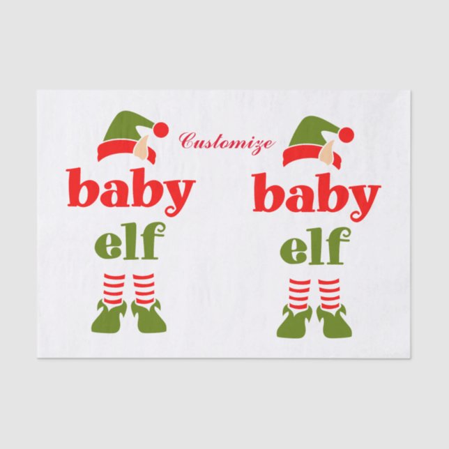 Baby Elf Thunder_Cove  Tissue Paper (Front)