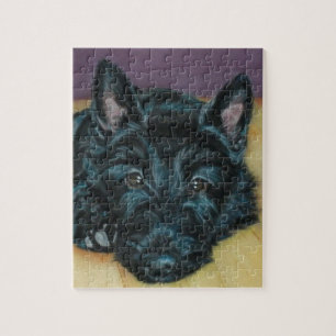 'Baby Em' - Scottie puppy Jigsaw Puzzle