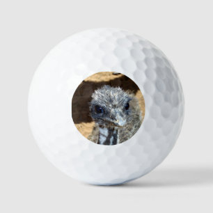 Baby Emu Face, Golf Balls