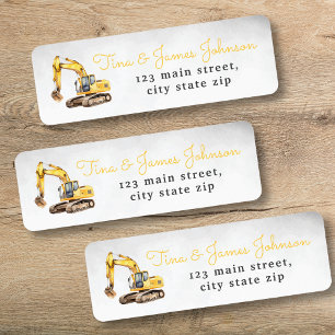Baby en construction Adresse du Baby shower