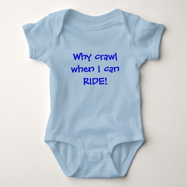 Baby Equestrian Bodysuit (Front)