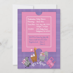Baby Express Invitation