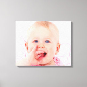 Baby Face! Canvas Print