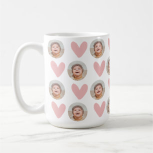 Baby Face Mug, Personalized Face Mug, Your Dogs Fa Coffee Mug
