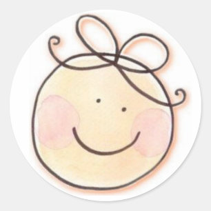 Baby Face Sticker