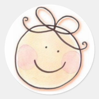 Baby Face Sticker