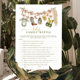 Baby Family Battle Reel Excited Fishing Shower