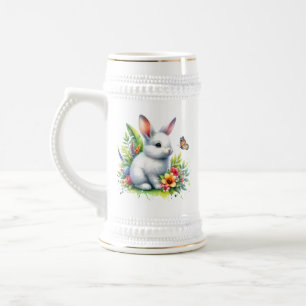 Baby Farm Animal Rabbit Sublimation Clipart-88186 Beer Stein