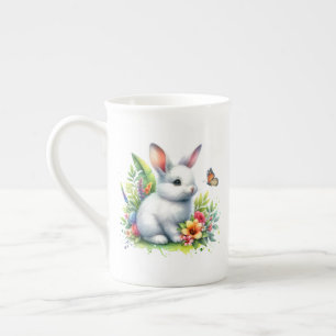 Baby Farm Animal Rabbit Sublimation Clipart-88186 Bone China Mug