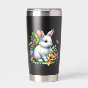 Baby Farm Animal Rabbit Sublimation Clipart-88186 Insulated Tumbler
