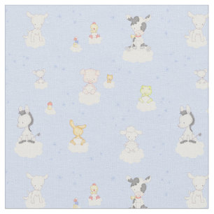 Baby Farm Animals Fabric