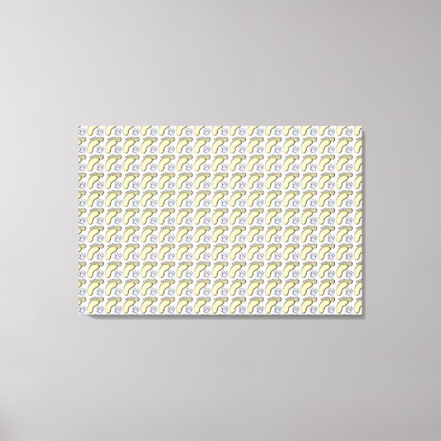 Baby Feet Canvas Print (Front)