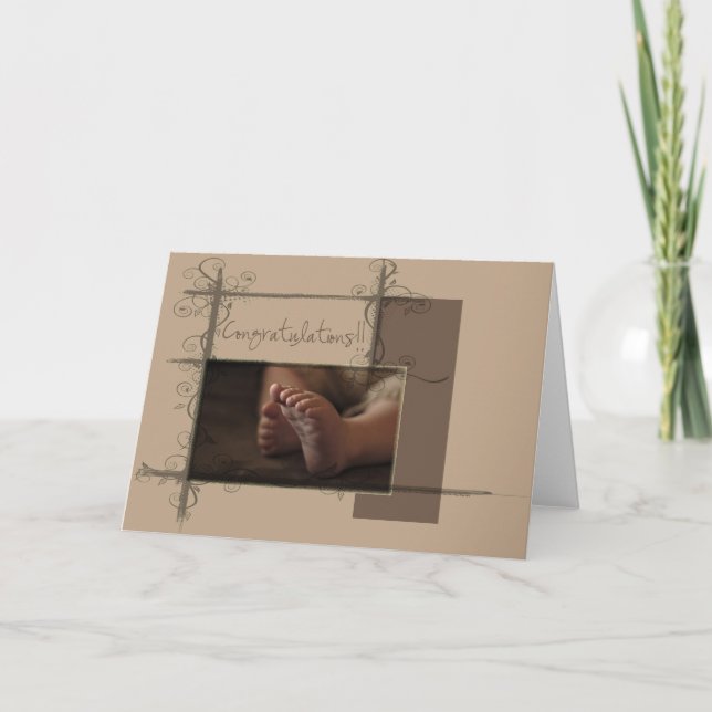 baby Feet Card (Front)