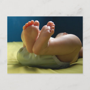 Baby Feet Dreams Postcard
