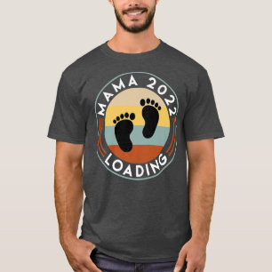 Baby Feet Epectant Mom 2022 Pregnancy Pregnant T-Shirt