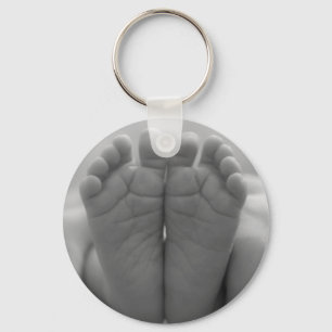 Baby Feet Keychain