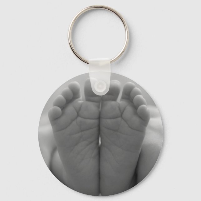 Baby Feet Keychain (Front)