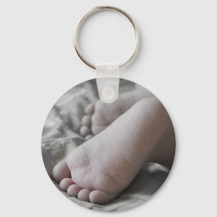 Baby Feet Keychain