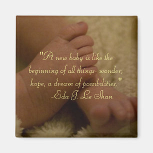 baby feet magnet