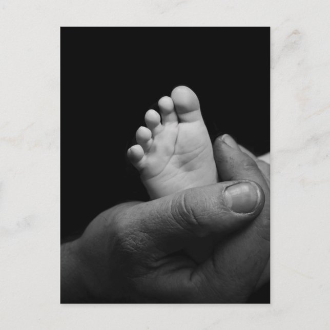baby feet postcard (Front)