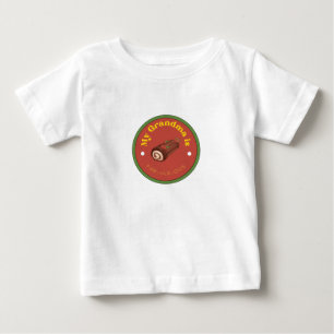 Baby Fine Jersey T-Shi - My Grandma is Fab-Ule-Ous T-Shirt
