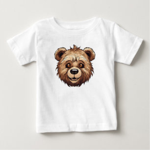 Baby Fine Jersey Teddy Bear T-Shirt