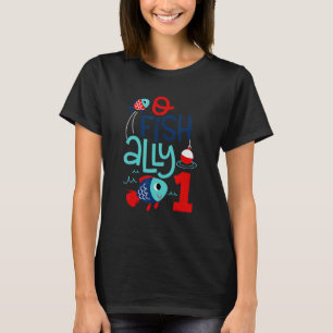 Baby First Birthday Guest Book To Sign O Fish All T-Shirt
