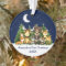 Baby First Christmas Forest Animals Blue