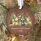 Baby First Christmas Forest Animals Rustic