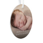 Baby First Christmas Snowflakes Style Chic Photo
