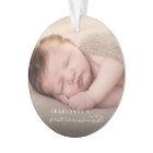 Baby First Christmas Snowflakes Style Chic Photo