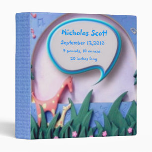 Baby First Photo Album Binder