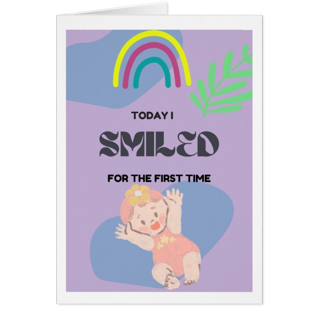 Baby first smile (Devant)