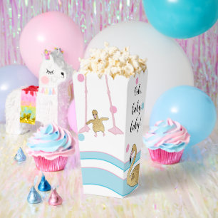 Baby Flamingo and Mom Baby Shower Favor Box