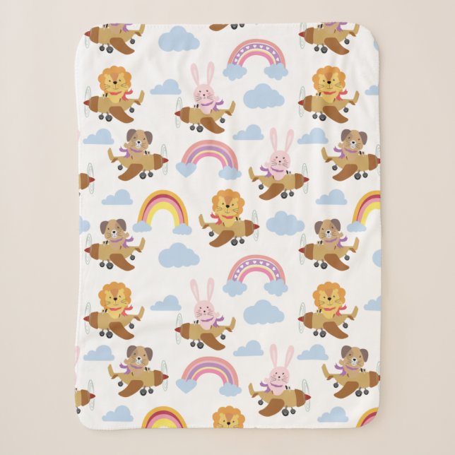 Baby Fleece & Sherpa Blankets (Front)