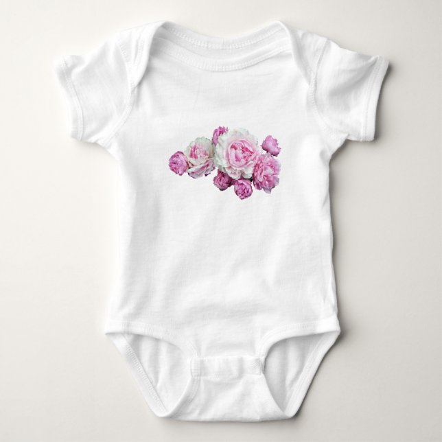 Baby Floral Bodysuit (Front)