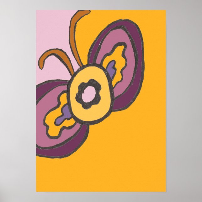 Baby Flutterfly Poster (Front)