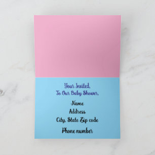 Baby Folded Greeting Card