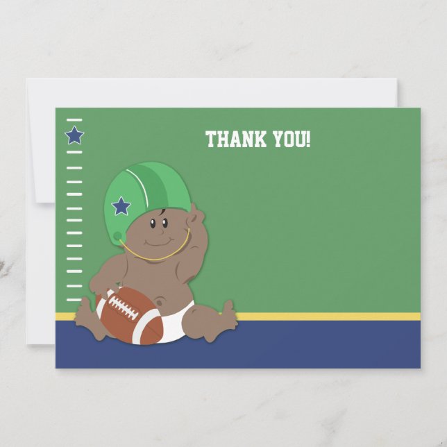 Baby Football Player #2 Flat Merci notes (Devant)