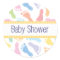 Baby Footprints- Baby Shower Sticker
