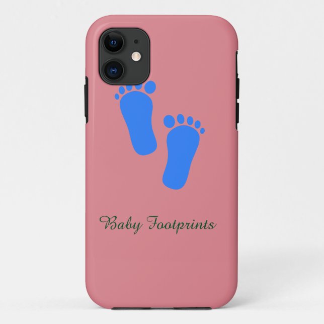 "#Baby #Footprints"#iPhone 5/5S Case (Back)